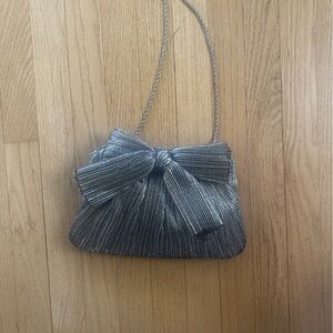 Loeffler Randall silver metallic bag